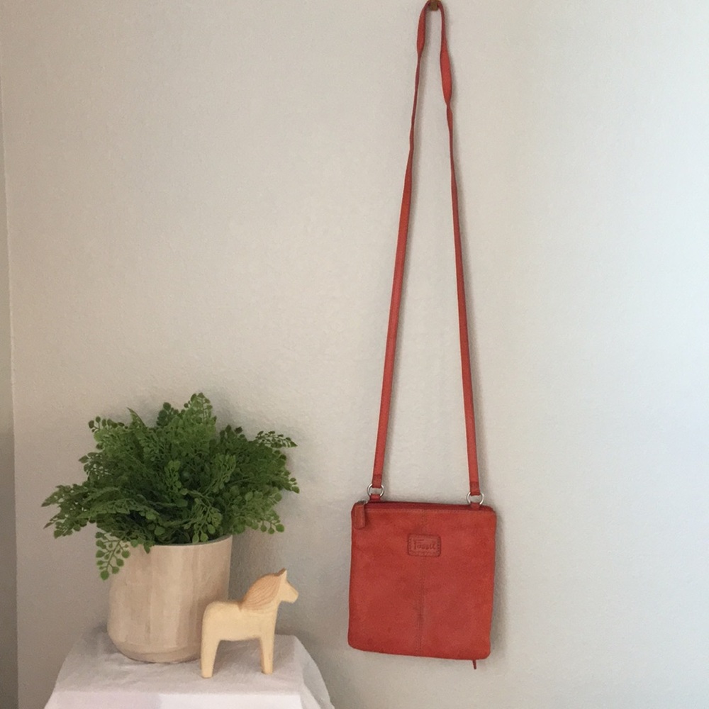 Vintage Fossil Choral Crossbody Purse